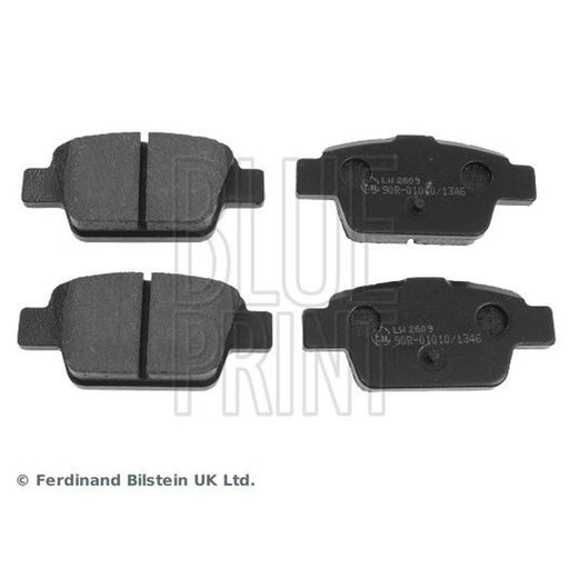 Blue Print Rear Brake Pad Set ADL144204