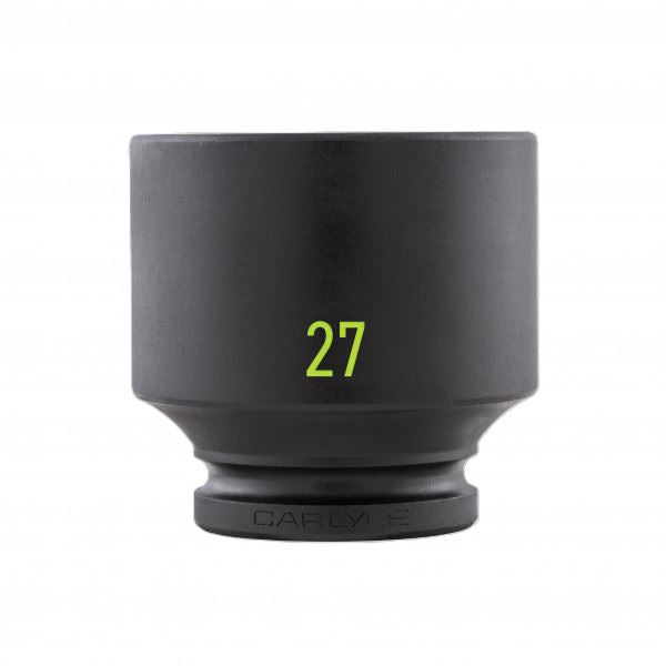 Carlyle Tools 1Dr  6Pt Standard Impact Socket  27mm - image 1