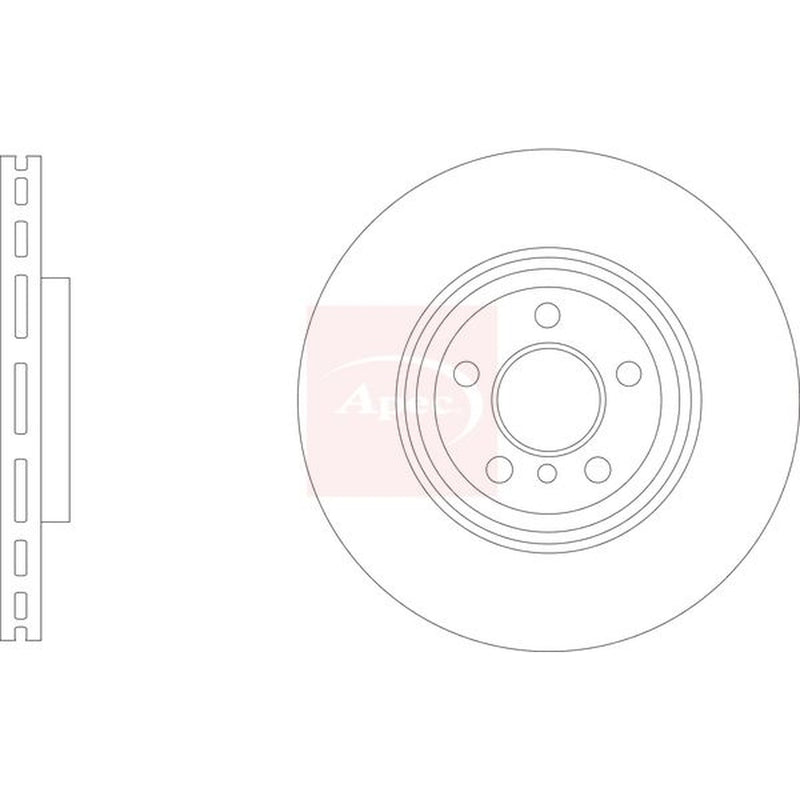 Apec Front Vented & Rear Vented Brake Discs & Pads fits Mini Mini 2016 on
