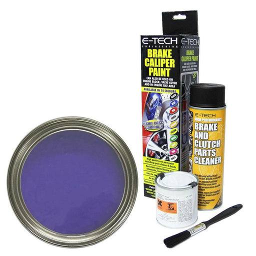 Violet E-Tech Brake Caliper Paint Also for Engine Bay Drums Car Van - EBCP