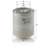 MANN-FILTER Fuel Filter Element