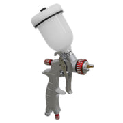 Sealey HVLP Gravity Feed Touch-Up Spray Gun 1mm Set-Up HVLP04 Sealey - Dynamic Drive