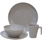 Flamefield Seramika Latte 16 Piece Camping Caravan Melamine Dinner Set SB01114 Flamefield  - Dynamic Drive