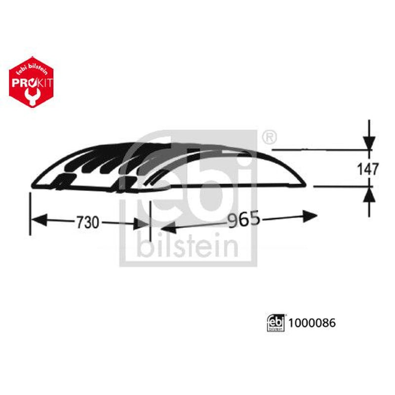 Febi Wing Right Rear 1000086
