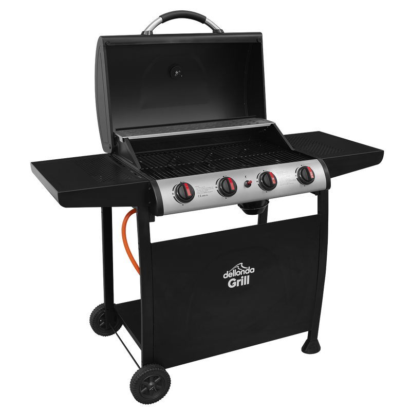 Dellonda 4 Burner Gas BBQ Dellonda  - Dynamic Drive