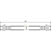 NAPA Brake Hydraulic Hose Line Front NBH1292