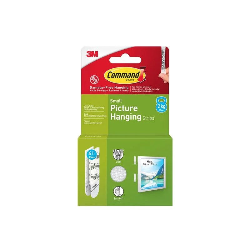 Command™ Picture Hanging Strips Small x 4 7100337181 - 7100337181