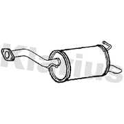 Klarius Box With Tail Pipe Rear fits Toyota Auris 2010-2012 1.8
