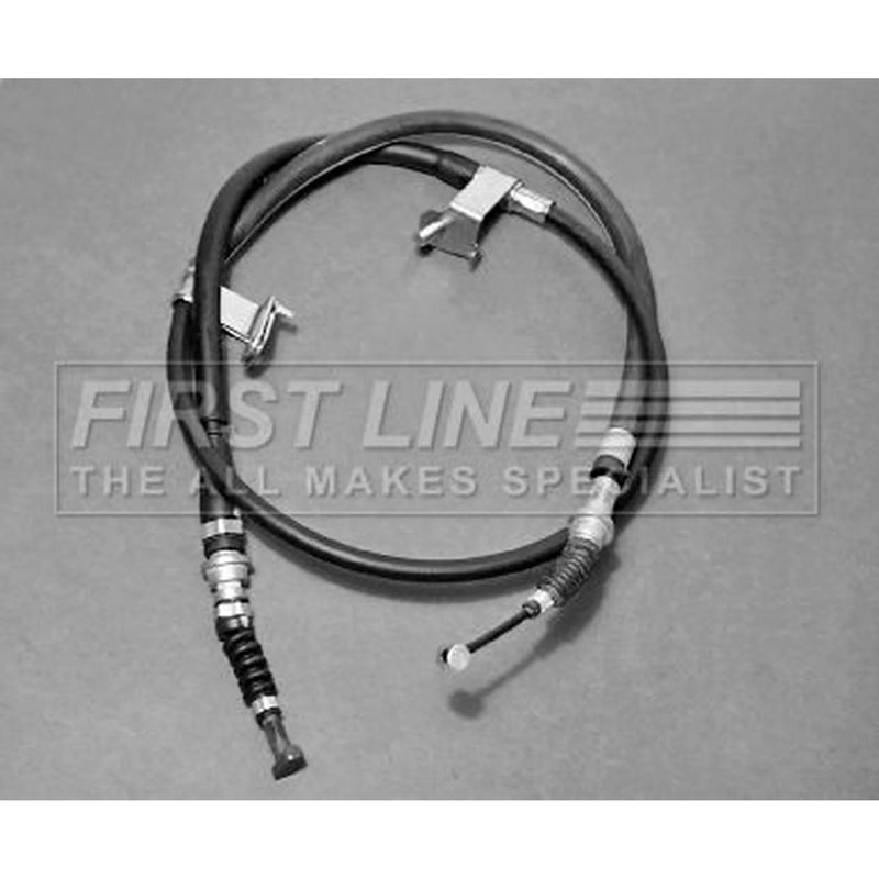 First Line Handbrake Cable Right Rear fits Mazda 323 C 1994-1998 1.8