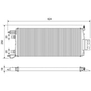Valeo Engine Radiator 701481
