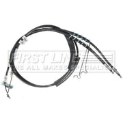 First Line Handbrake Cable Left Rear fits Ford Transit Connect 2002-2013 1.8