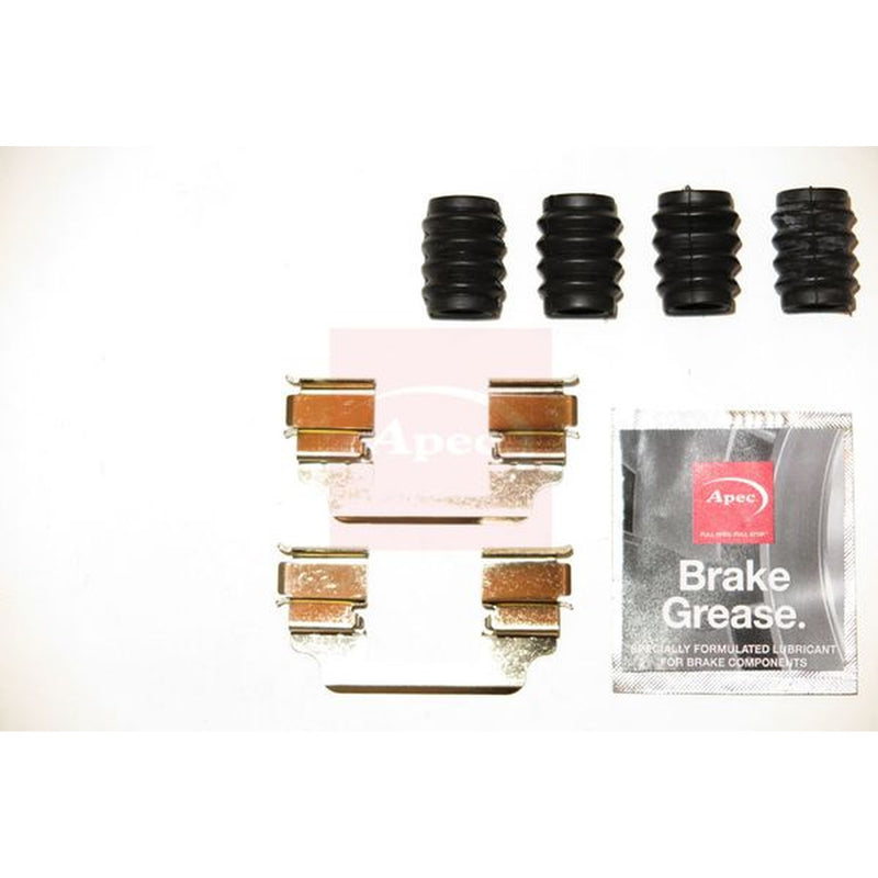 Apec Brake Pad Accessory Fitting Kit Rear fits BMW 5 2010-2017