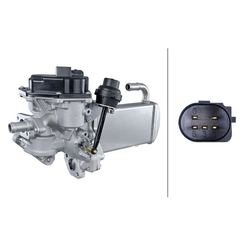 Hella EGR Exhaust Gas Recirculation Module fits Audi A4 Allroad B8 2009-2016 2.0
