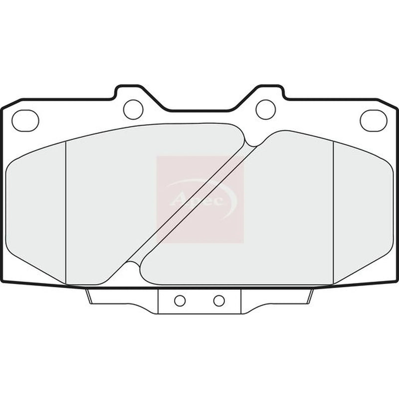 Apec Front Brake Pad Set PAD960
