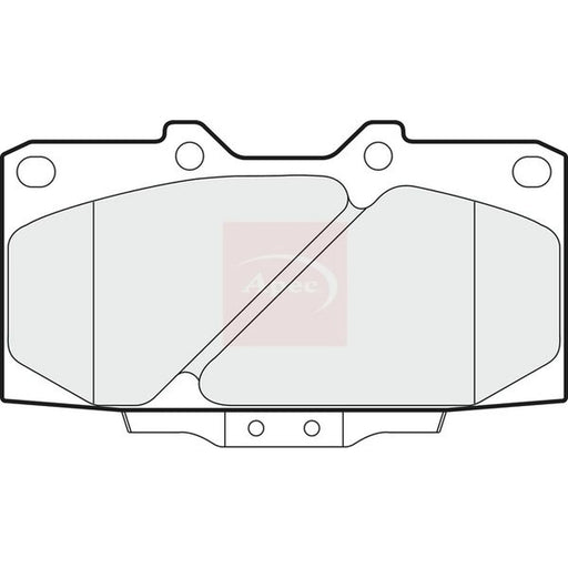 Apec Front Brake Pad Set PAD960