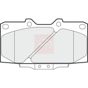 Apec Front Brake Pad Set fits Nissan Silvia 1993-1999 2.0