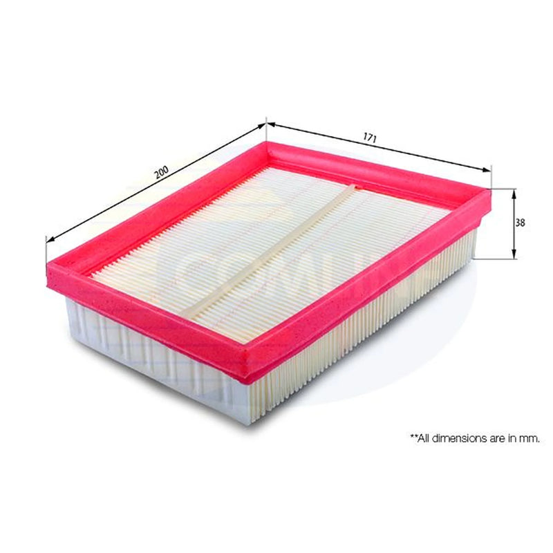 Comline Engine Air Filter fits Ford Fiesta V 2004-2009 1.6