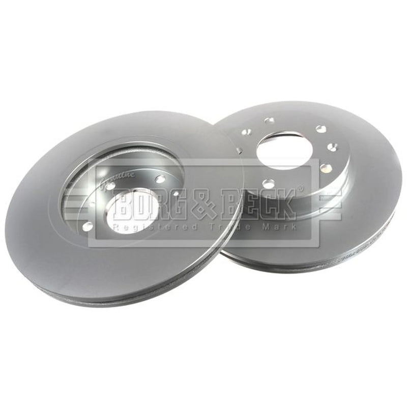 Borg & Beck Front Brake Discs & Pads fits Land Rover Freelander I Soft Top