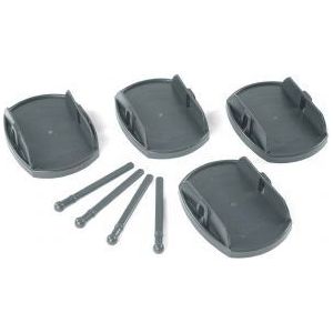 Fiamma Plates Pro (4) Grey 97901-057 Fiamma - Dynamic Drive