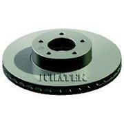 Juratek 2 x Vented Brake Discs fits Jeep Grand Cherokee 1999-2005 2.7 3.1 4.7
