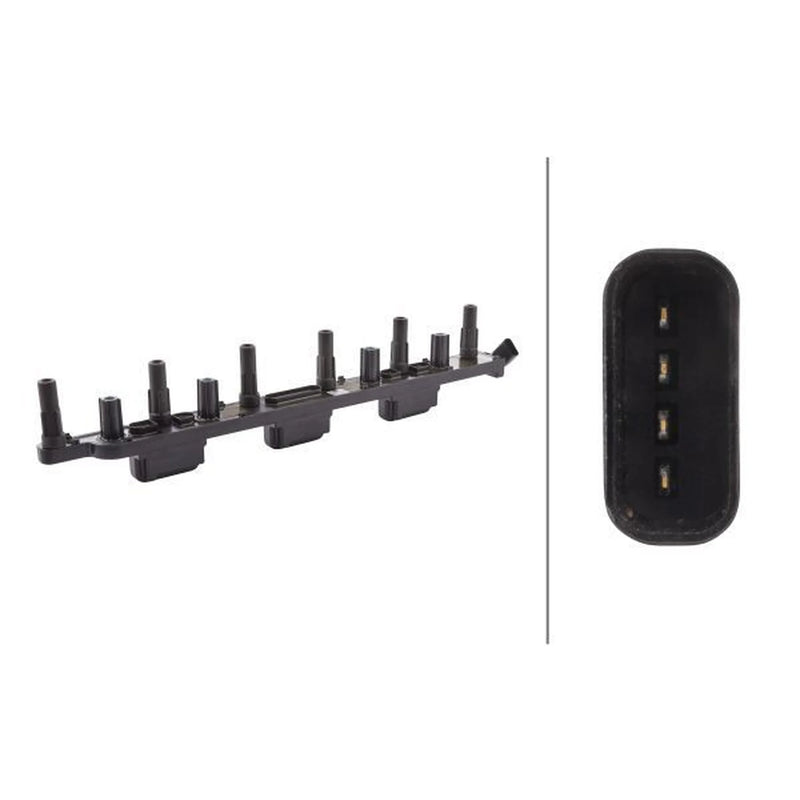 Hella Ignition Coil Pack fits Jeep Grand Cherokee 1999-2005 4.0