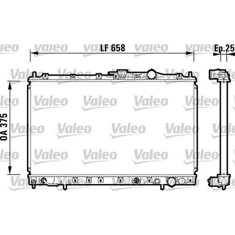 Valeo Engine Radiator 734137