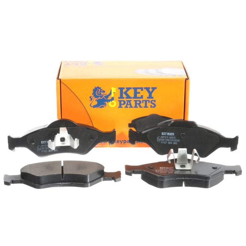 Key Parts 4 x Front Brake Pad Set fits Ford Courier Box Body 1996-2003 1.3 1.8