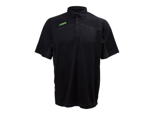 Apache Langley Black Performance Polo Shirt - XL (44/46in) Apache - Dynamic Drive