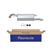 Hella End Silencer Rear fits Toyota Yaris Verso 2000-2005 1.3
