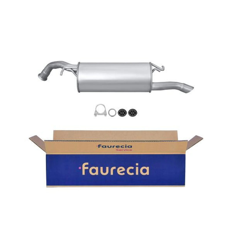 Hella End Silencer Rear fits Toyota Yaris Verso 2000-2005 1.3