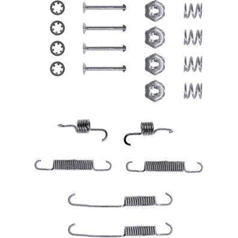Mintex Brake Shoe Accessory Kit Rear fits Ford Mpv 1991-1996 1.3 1.8
