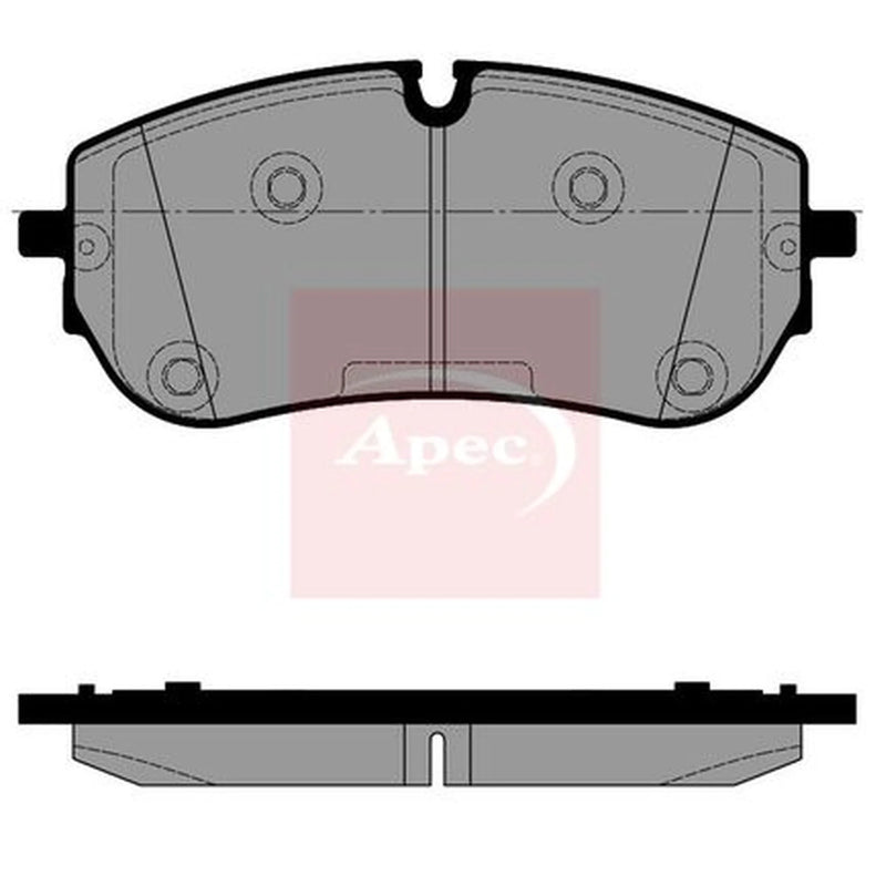 Apec Front Brake Pad Set PAD2542