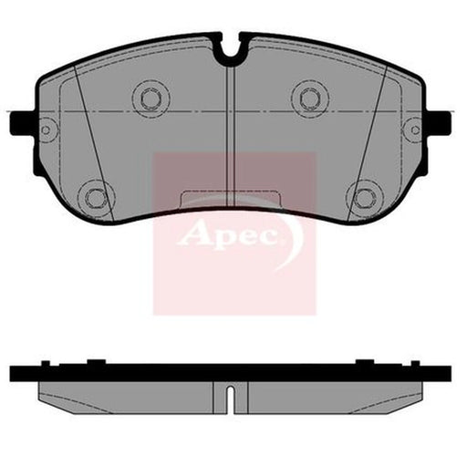 Apec Front Brake Pad Set PAD2542