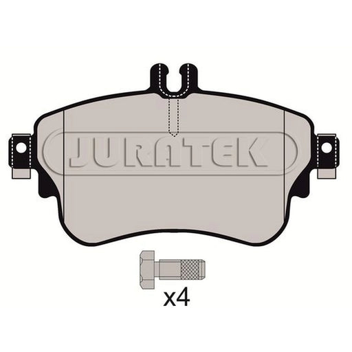 Juratek Front Brake Pad Set fits Mercedes-Benz A-Class 2012-2018