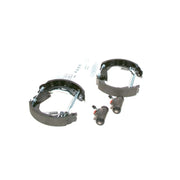 Bosch Brake Shoe Set Axle Kit fits Chevrolet Spark 2010 on 1.0 1.2