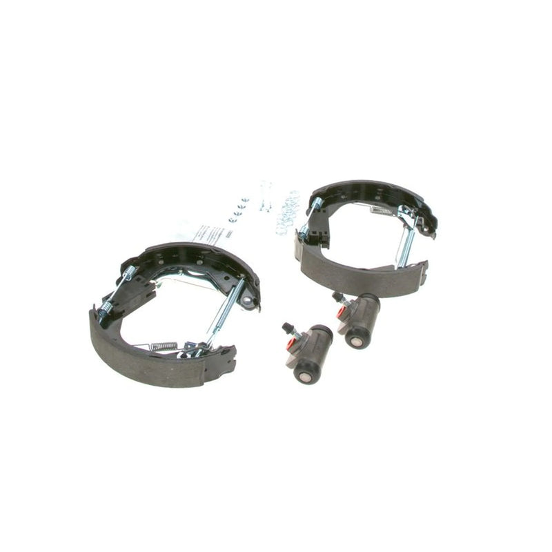 Bosch Brake Shoe Set Axle Kit fits Chevrolet Spark 2010 on 1.0 1.2