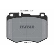 Textar Front Brake Pad Set 2206101