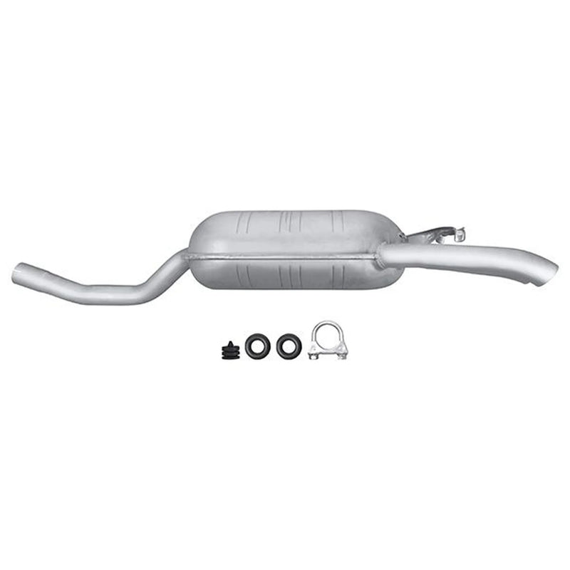 Hella End Silencer Rear fits Mercedes-Benz 124 1984-1993 124.130 124.330