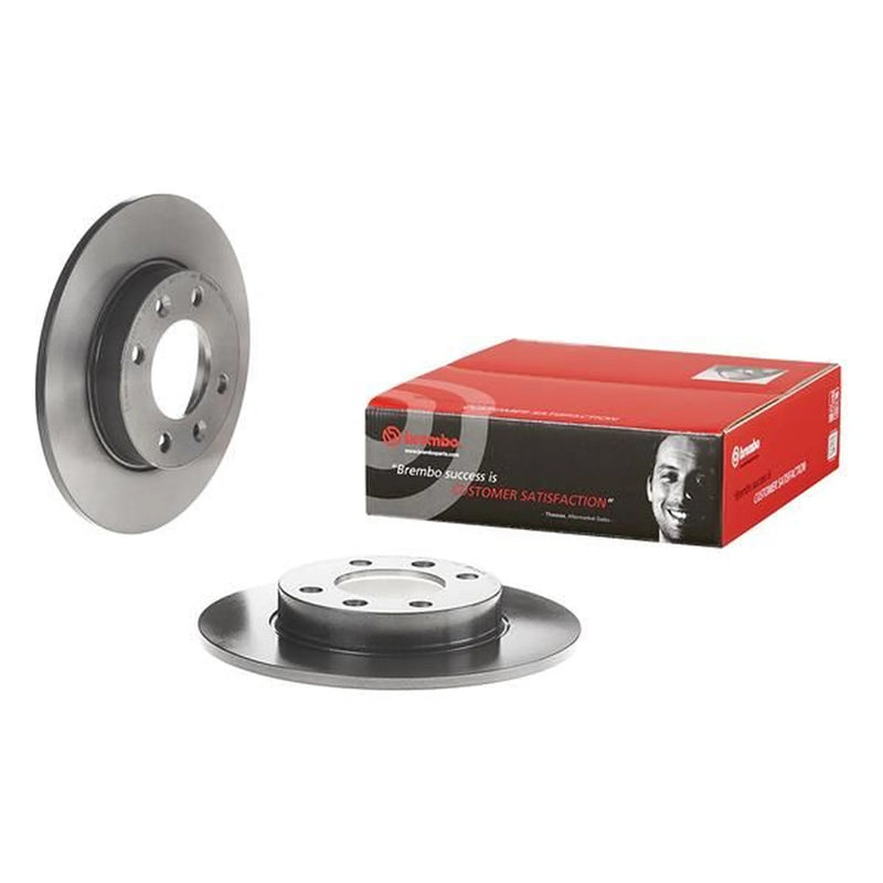 Brembo 2 x Solid Rear Brake Discs 08.9719.11-x2