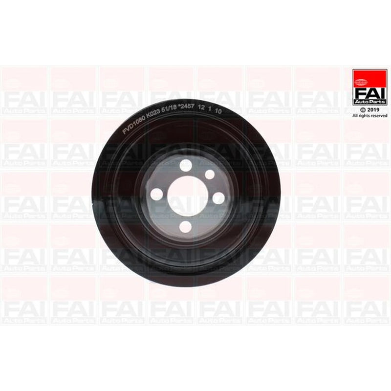 FAI Crank Shaft Belt Pulley fits Audi A1 2010-2015 1.6 2.0