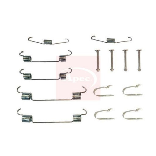 Apec Brake Shoe Accessory Kit Rear fits Honda Jazz II 2002-2008 1.3