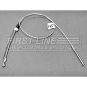 First Line Handbrake Cable Left Rear fits Opel Corsa A 1982-1993