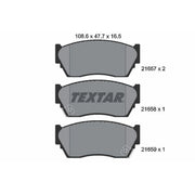 Textar Front Brake Pad Set 2165701