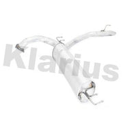 Klarius Box With Tail Pipe Rear fits Honda Civic IX Tourer 2014-2016 1.6