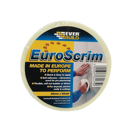 Everbuild Sika EuroScrim Tape 48mm x 90m Everbuild Sika - Dynamic Drive