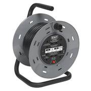 Sealey Cable Reel 15m 3 x 230V Thermal Trip BCR153T Sealey  - Dynamic Drive