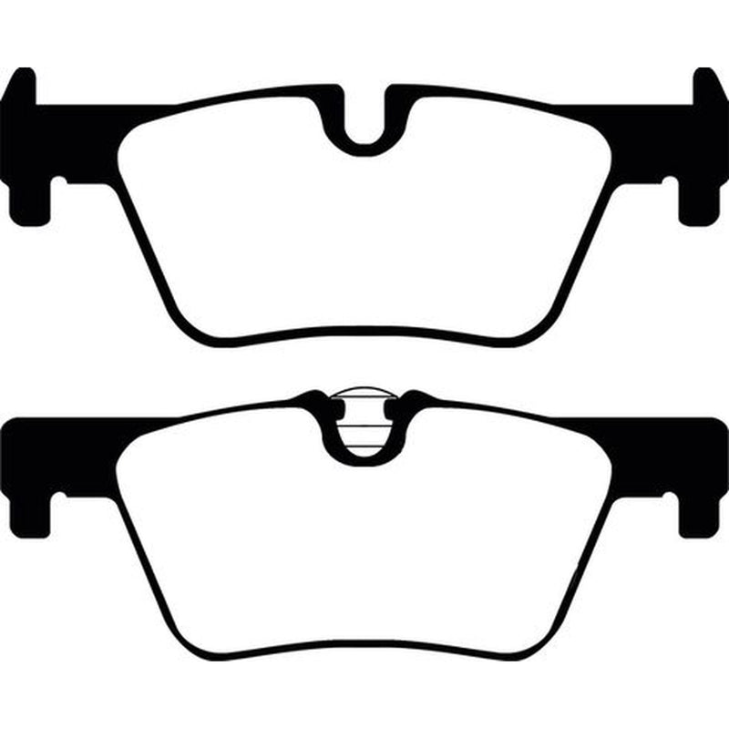 Abtex Rear Brake Pad Set fits BMW 1 Sports Hatch 2011-2019