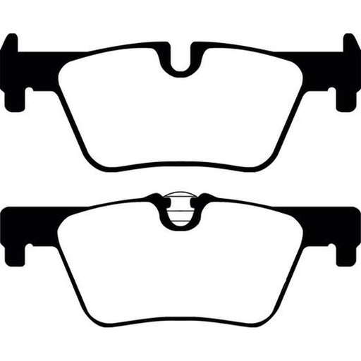 Abtex Rear Brake Pad Set fits BMW 1 Sports Hatch 2011-2019