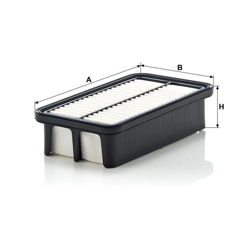 MANN-FILTER Engine Air Filter fits Kia Picanto I 2005-2011 1.1
