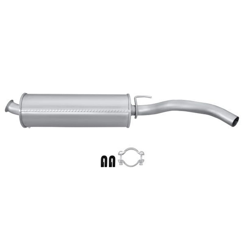 Hella End Silencer Rear fits Renault Extra 1985-1998 1.0 1.1 1.4 1.6
